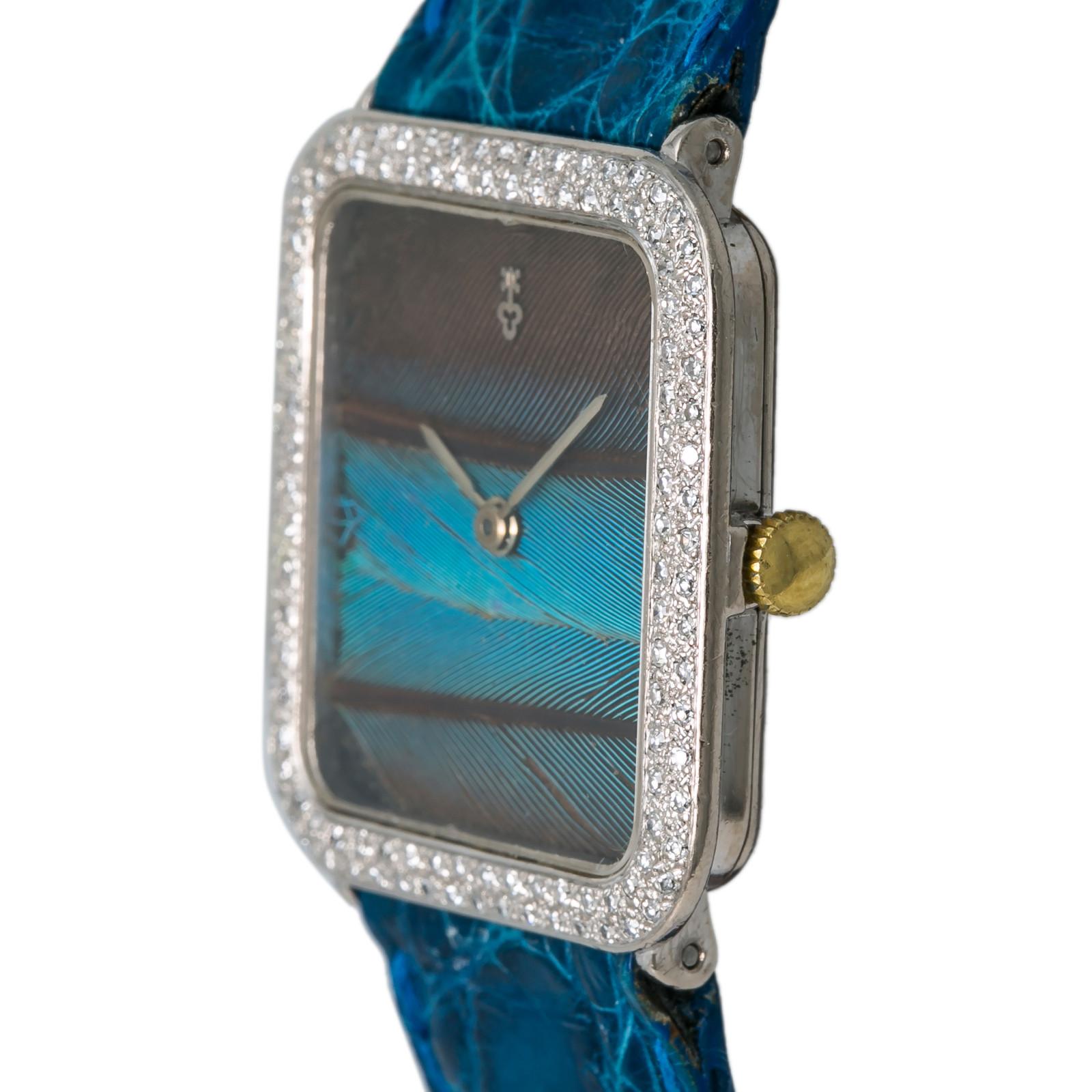 Corum Peacock 27536, Blue Dial, Certified and Warranty For Sale 2