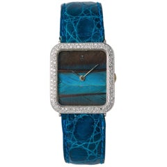 Corum Pfau 27536, blaues Zifferblatt, zertifiziert und mit Garantie