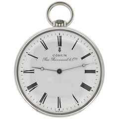 Corum Pocket Watch Silver Mechanical