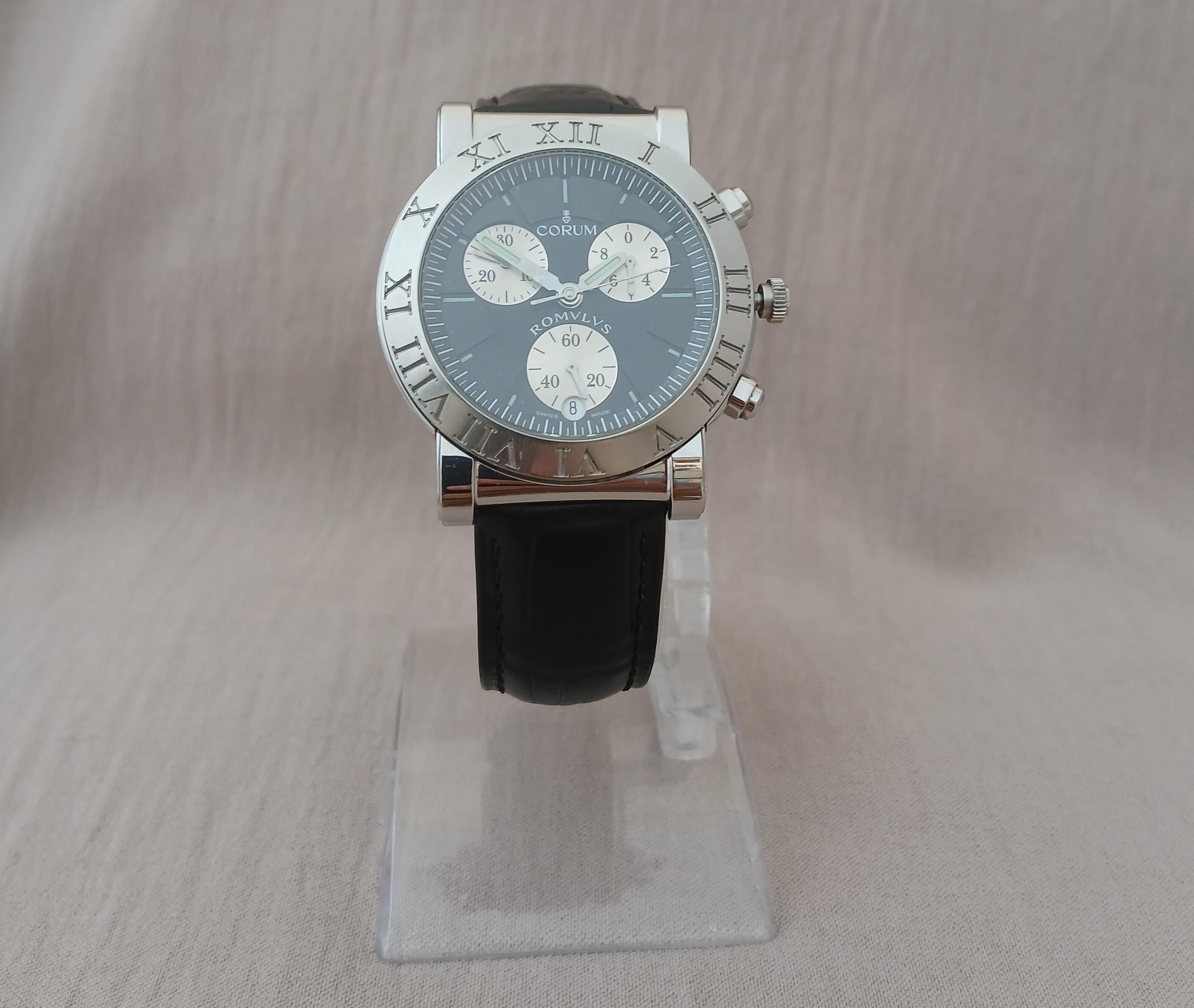 De los hombres Corum Romvlvs 396.701.20 Romvlvs Cronógrafo Romulus Cronógrafo 40mm Hombre Watc en venta