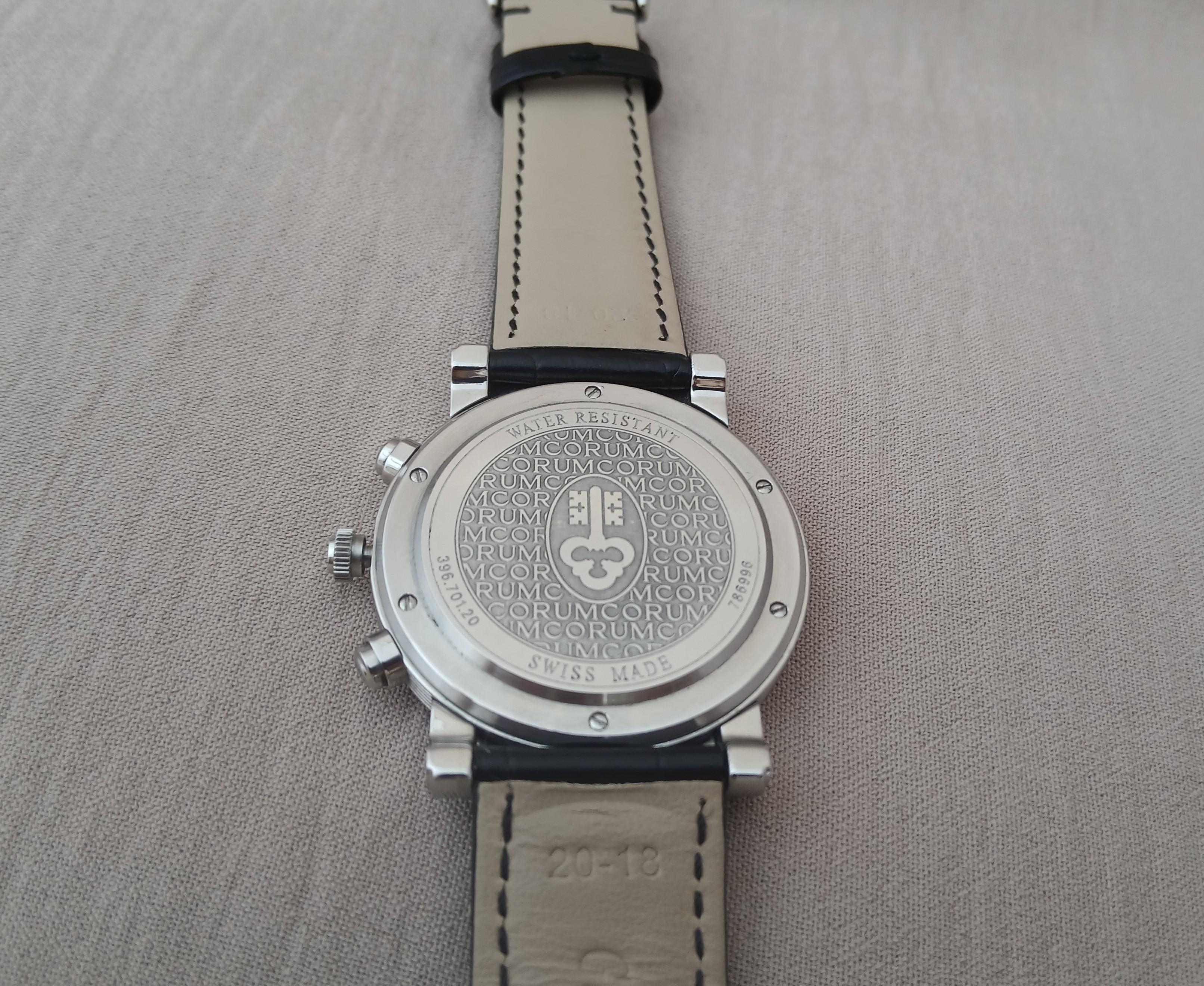 Corum Romvlvs 396.701.20 Romvlvs Cronógrafo Romulus Cronógrafo 40mm Hombre Watc en venta 5