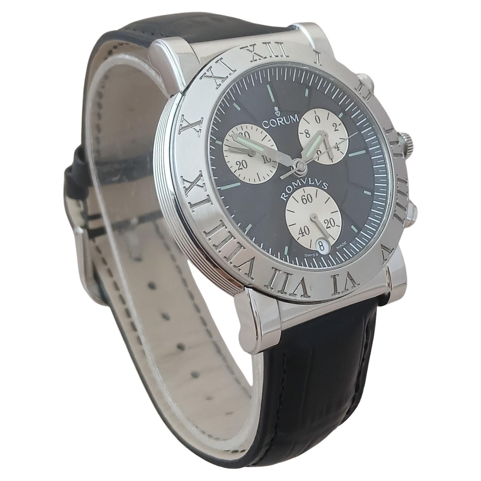 Corum Romvlvs 396.701.20 Romvlvs Cronografo Romulus Chronograph 40mm Orologio da Uomo