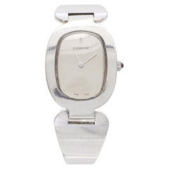 Corum Sterling Silver Hand Wind Bracelet Watch