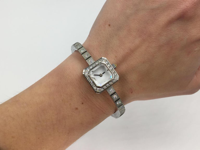 Corum Sugar Cube Diamond Quartz Watch at 1stDibs | corum sugar cube