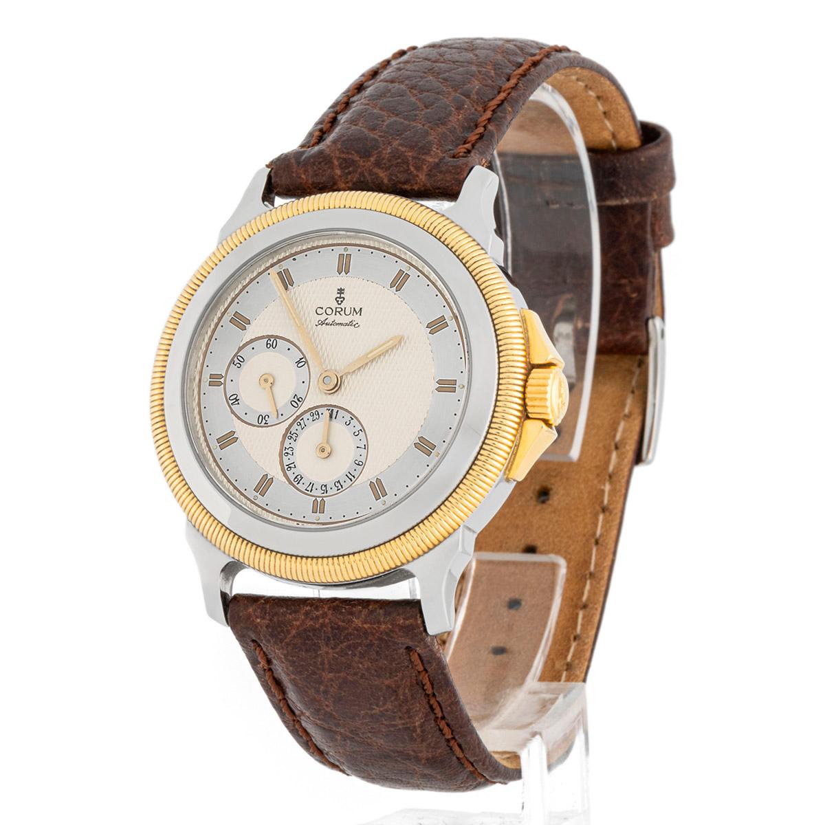 Corum Temps Mecanique 36mm steel and gold case en Excelente estado para la venta en MADRID, ES