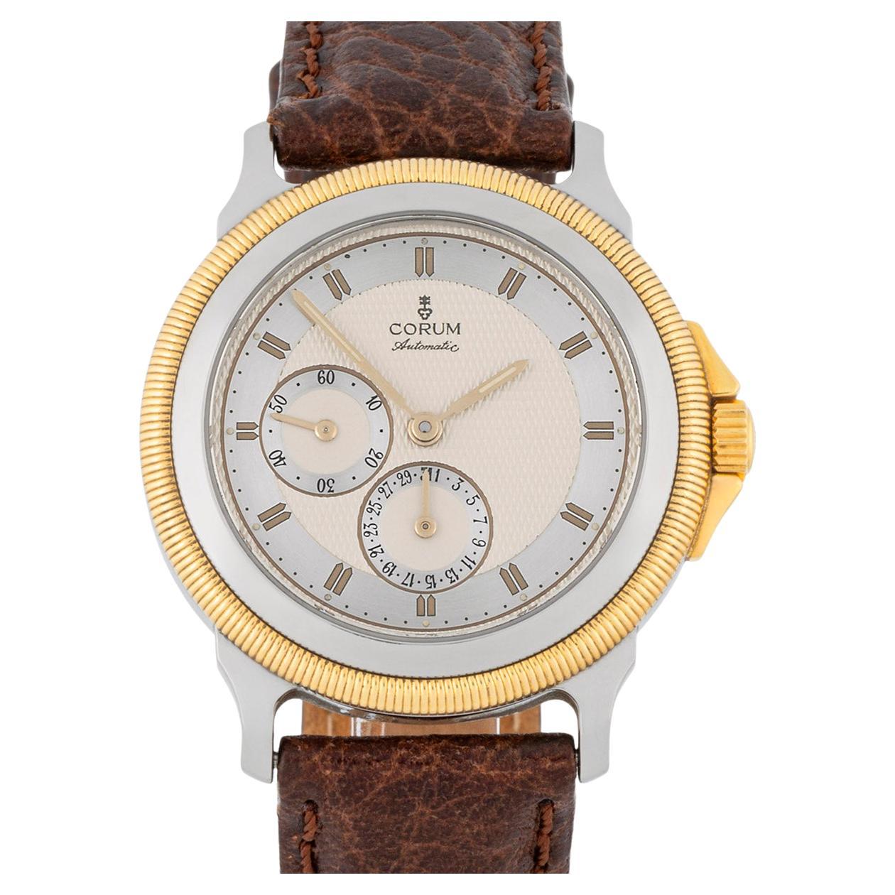 Corum Temps Mecanique 36mm steel and gold case
