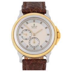 Corum Temps Mecanique 36mm steel and gold case