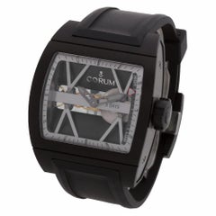 Corum Ti Bridge 050056 Stainless Steel Skeleton Dial Manual Watch