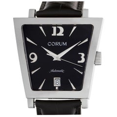Corum Trapeze 82.404.20 Stainless Steel Black Dial Automatic Watch