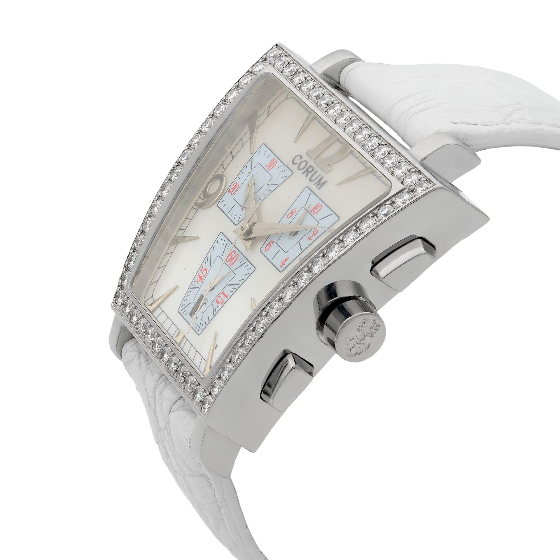 corum trapeze diamond watch