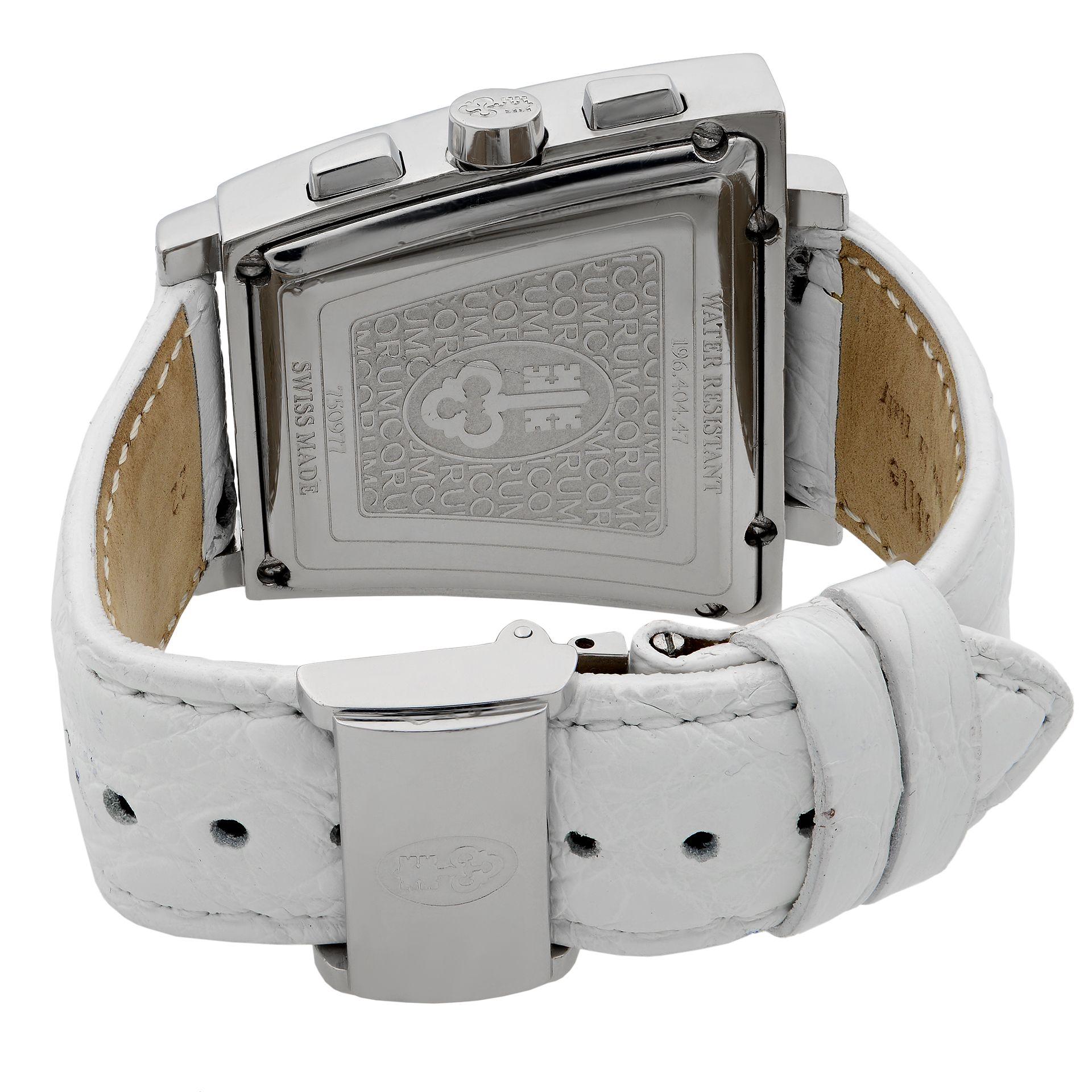 Women's Corum Trapeze Stainless Steel Diamond MOP Dial Quartz Ladies Watch 196.404.47