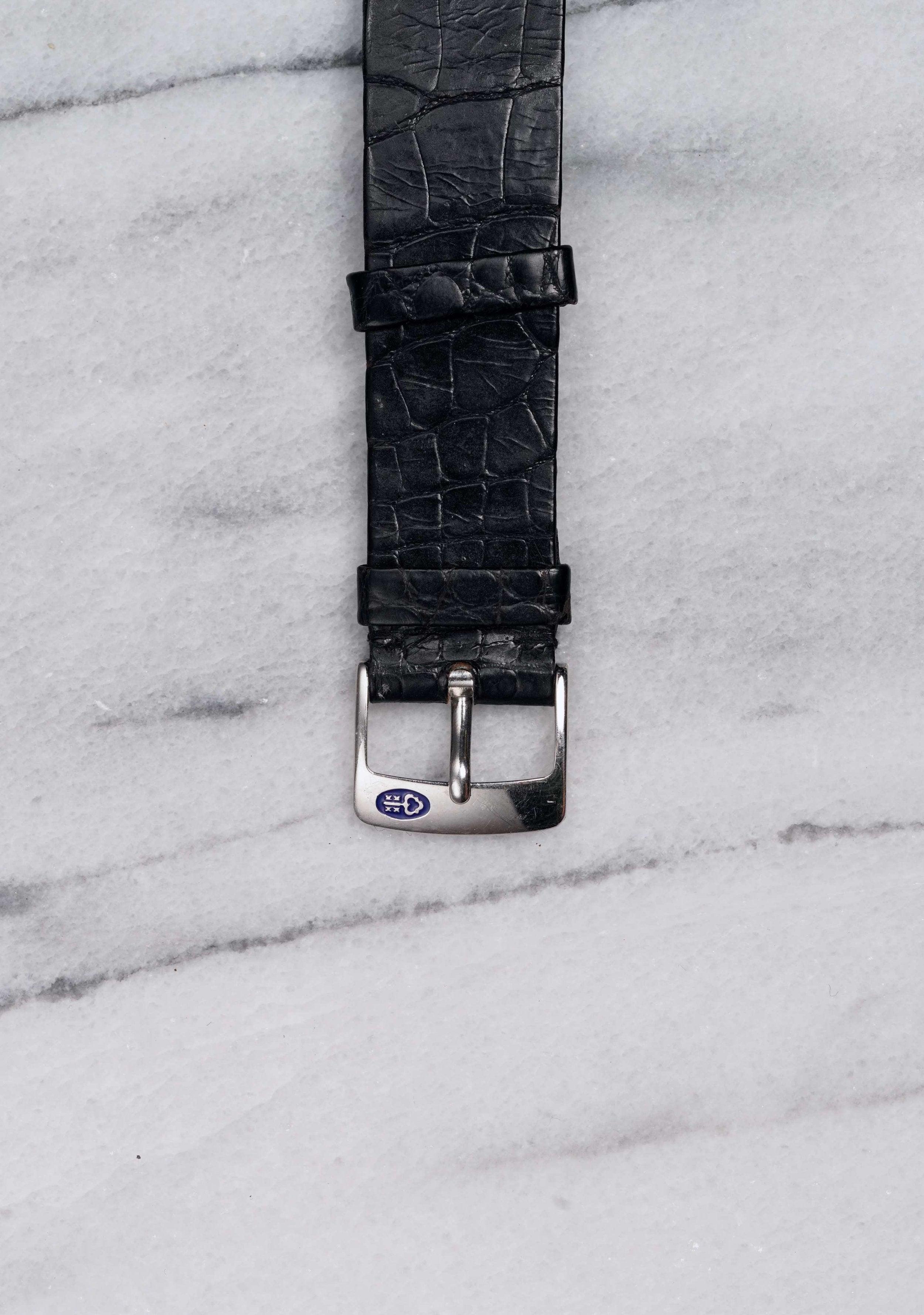 Corum Uhr mit Meteoritenzifferblatt in Platin, 1980er Jahre für Damen oder Herren im Angebot