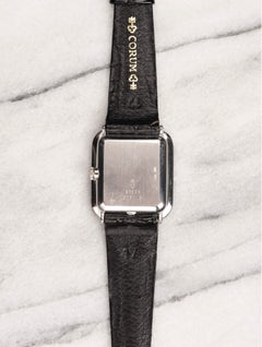 Corum Watch with MOP Dial in 18K White Gold, 1980s