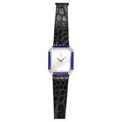 Corum Watch with MOP Dial in 18K White Gold, 1980s