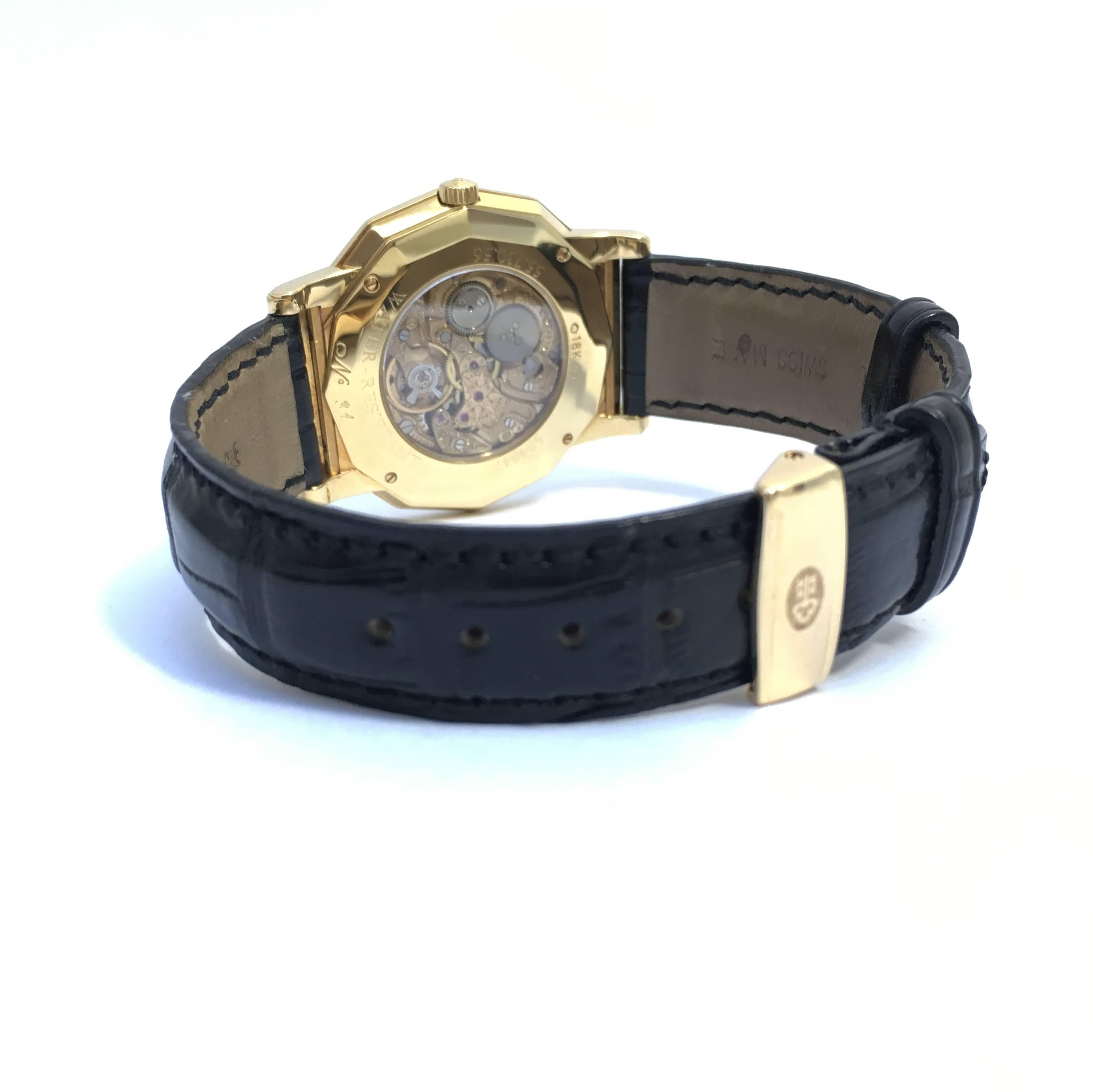 Men's Corum Yellow Gold Admiral's Cup Anniversary Ltd Ed mechanical Wristwatch, 1995