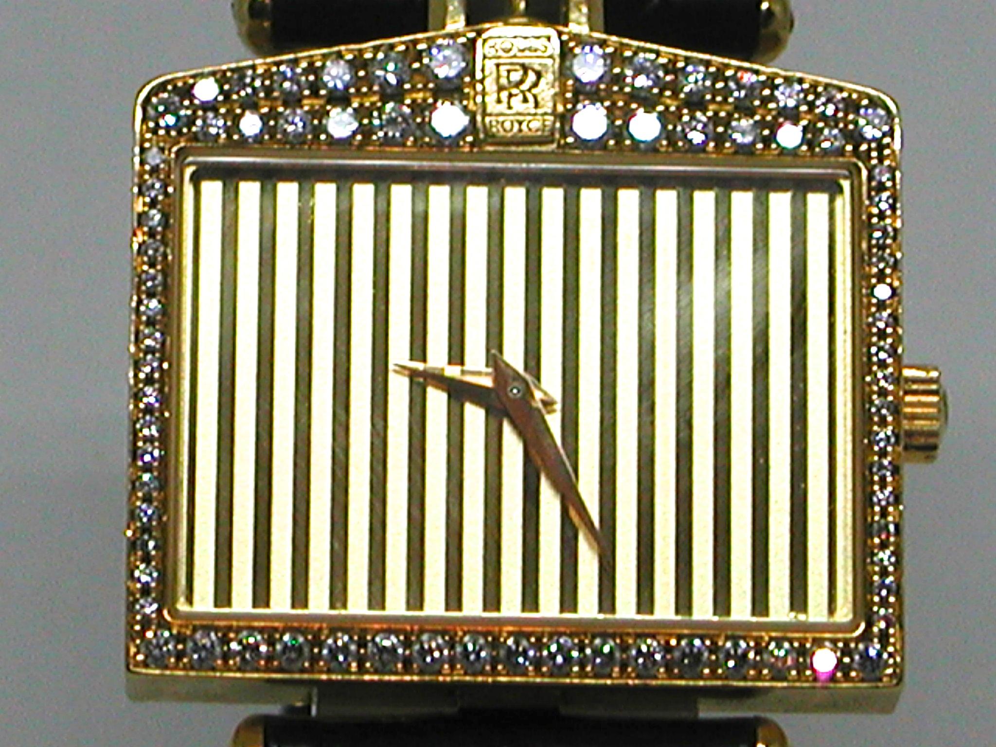 Corum Yellow Gold Diamond Rolls Royce Ltd Ed Mechanical Wristwatch 4