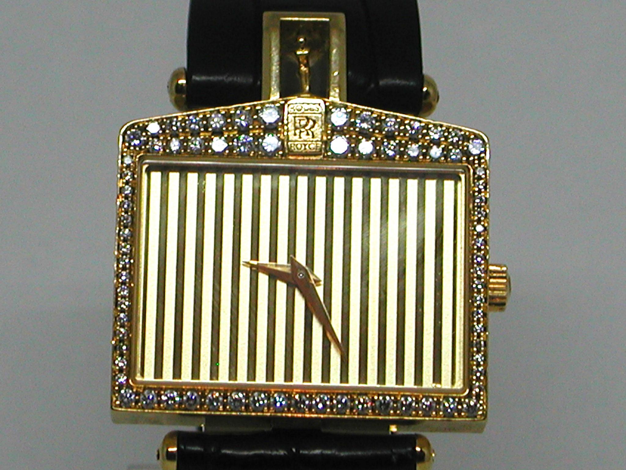 Corum Yellow Gold Diamond Rolls Royce Ltd Ed Mechanical Wristwatch 5