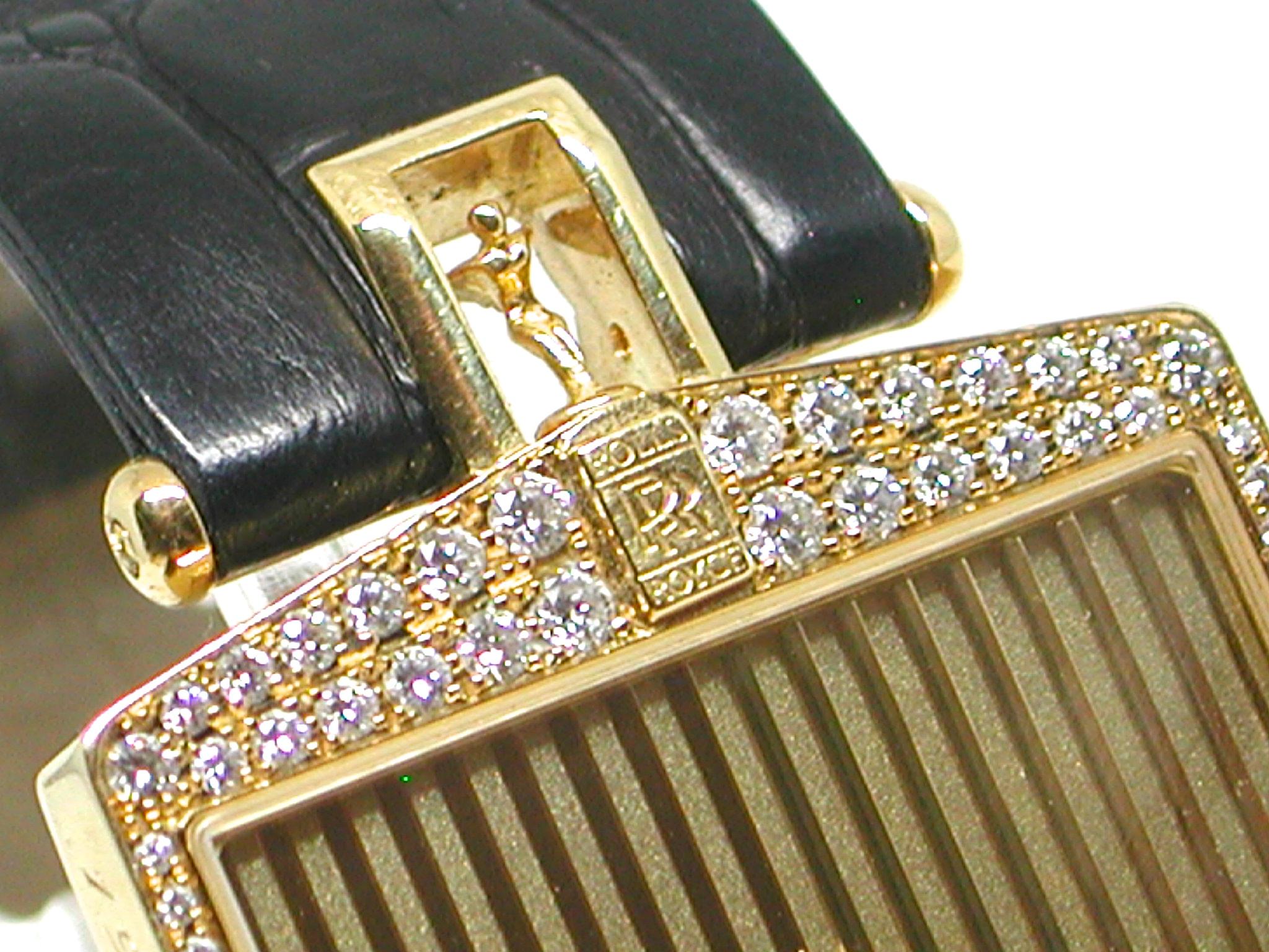 Corum Yellow Gold Diamond Rolls Royce Ltd Ed Mechanical Wristwatch 7