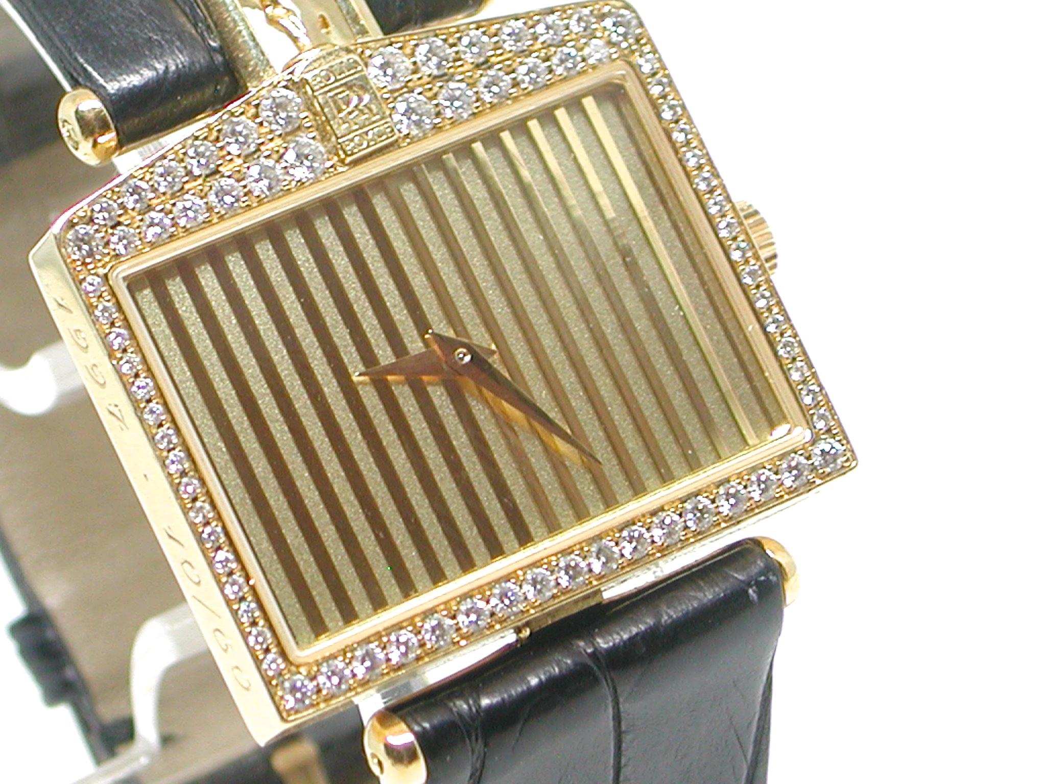 Corum Yellow Gold Diamond Rolls Royce Ltd Ed Mechanical Wristwatch 9