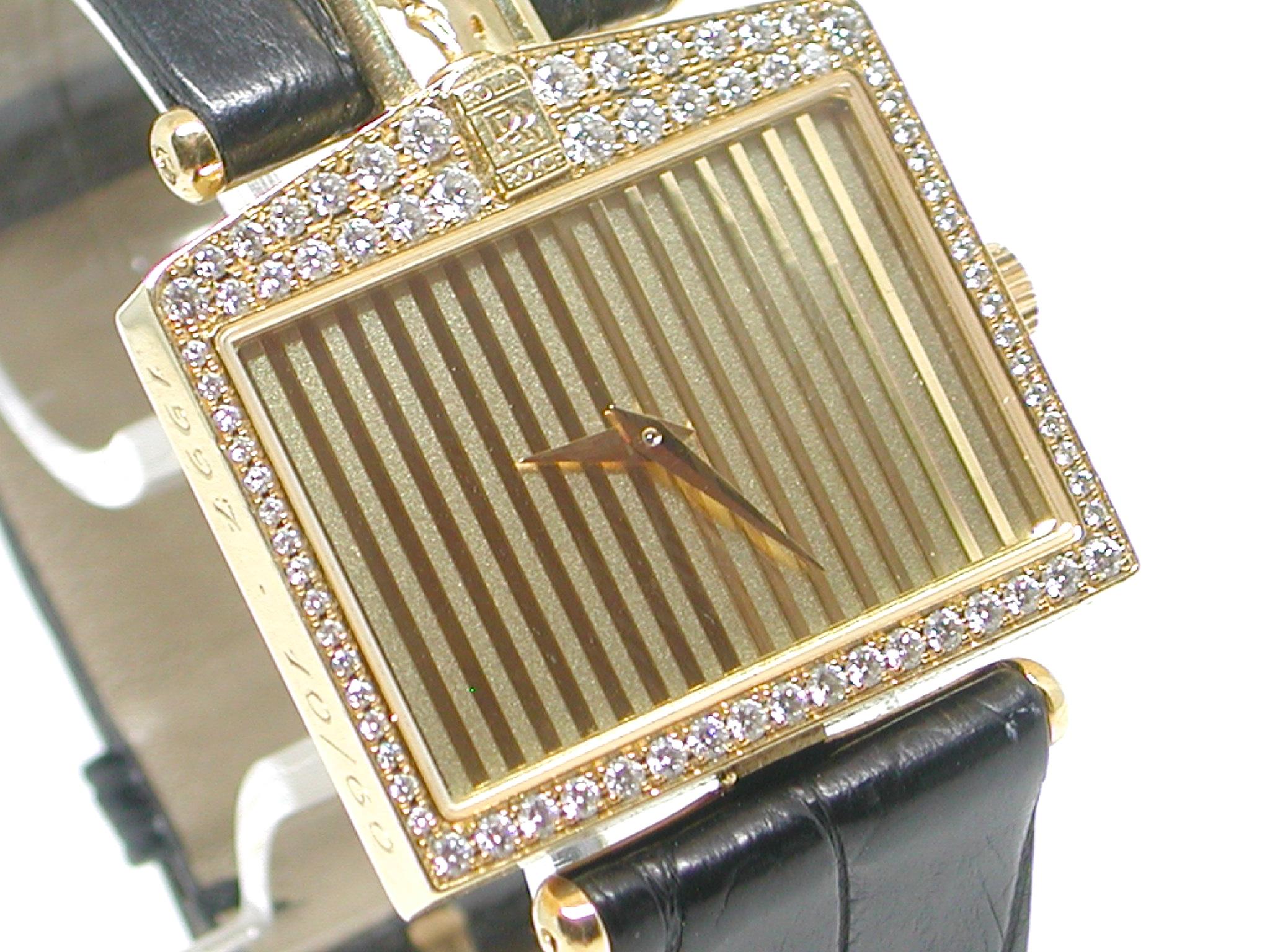 Corum Yellow Gold Diamond Rolls Royce Ltd Ed Mechanical Wristwatch 10
