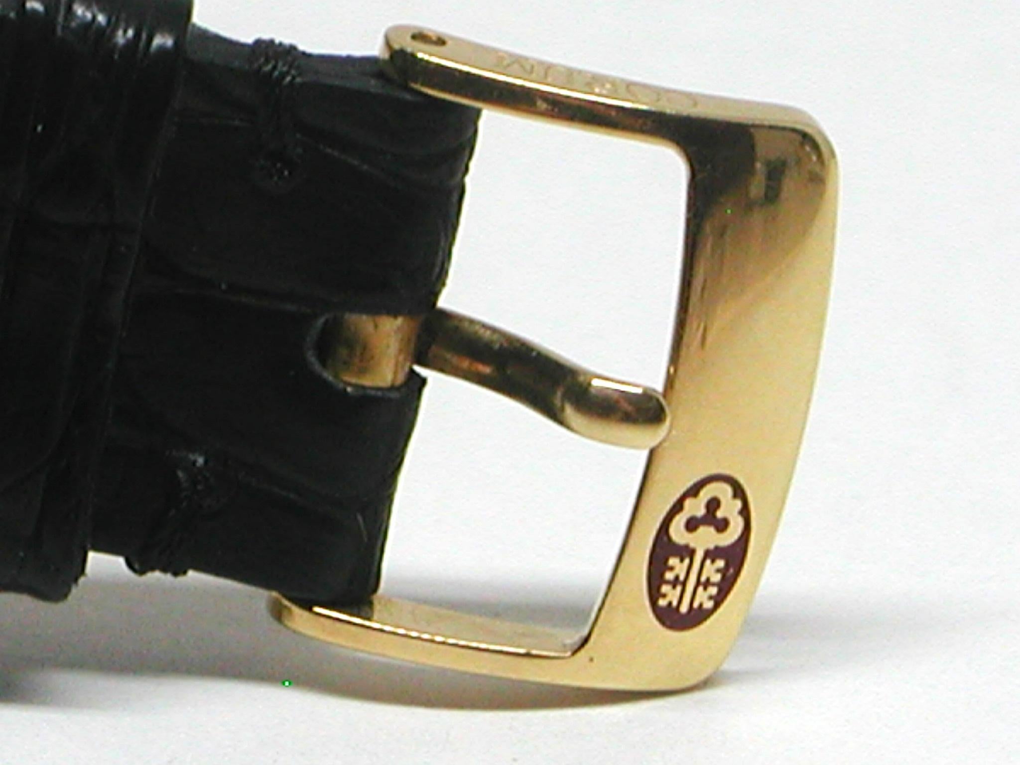 Corum Yellow Gold Diamond Rolls Royce Ltd Ed Mechanical Wristwatch 11