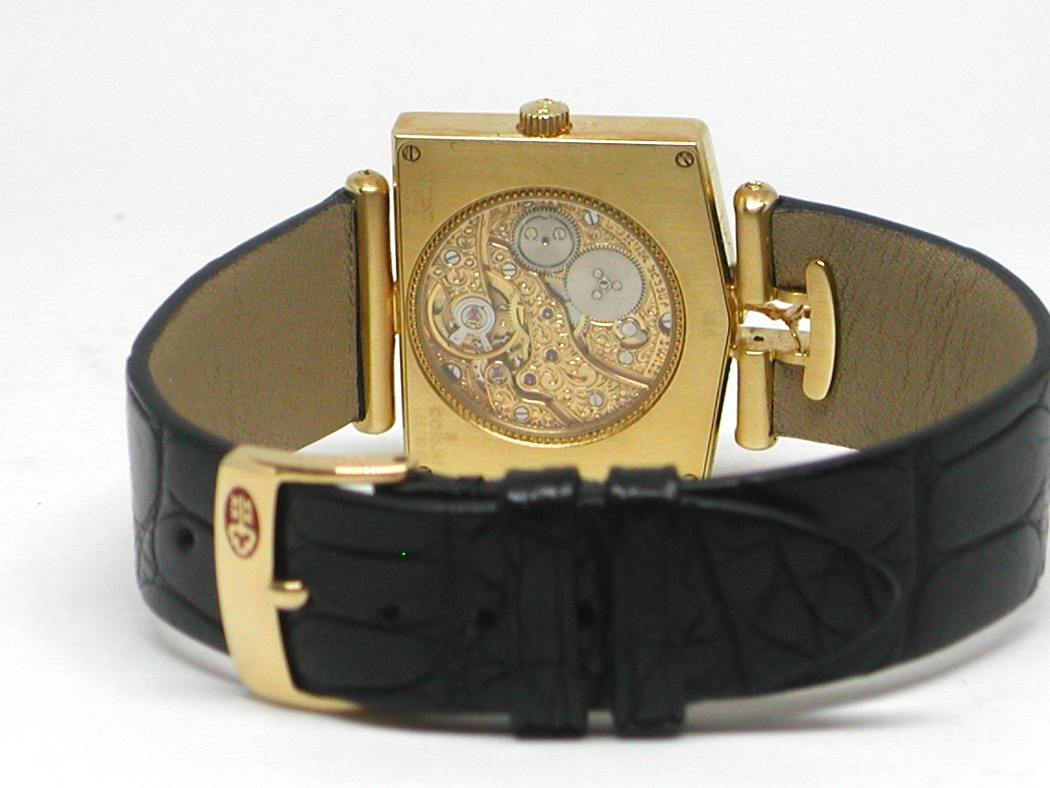Corum Yellow Gold Diamond Rolls Royce Ltd Ed Mechanical Wristwatch 1