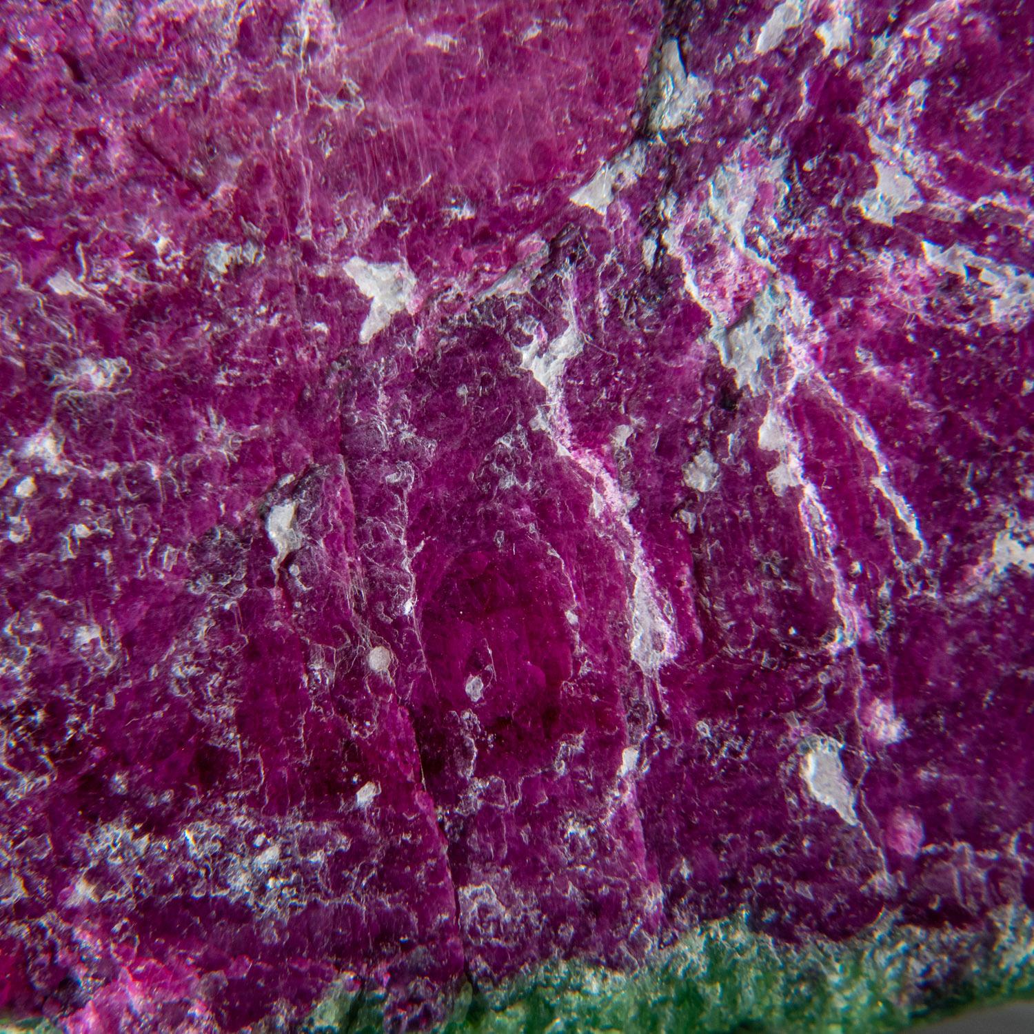 Contemporary Corundum Var, Ruby in Zoisite from Longido, Arusha, Tanzania