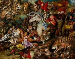 Guión - Siglo XXI, Contemporáneo, Figurativo, Impresión pigmentada, Animales