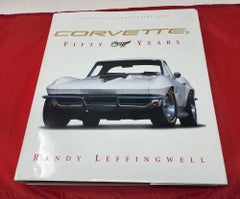Corvette Fifty Years by Randy Leffingwell Hardcover Book 2002