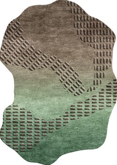CORVINS – Custom Handmade Rug in TENCEL / New Zealand Wool by Rugs & Co