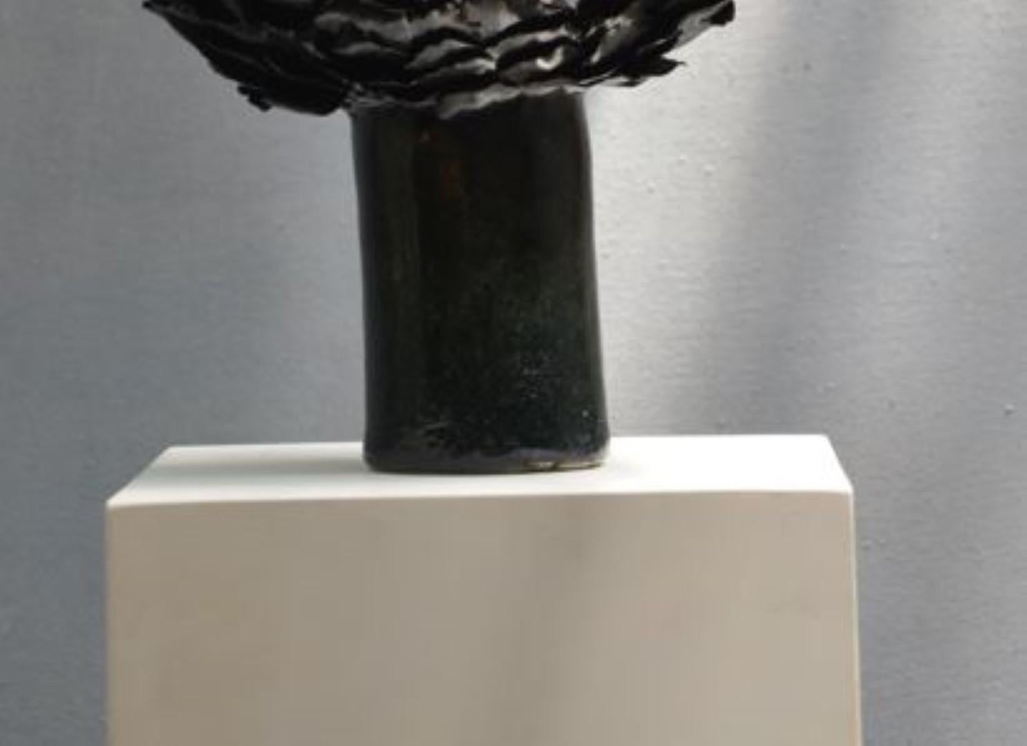 Post-Modern Corvus 4 Sculpture by Vica Ceramica For Sale