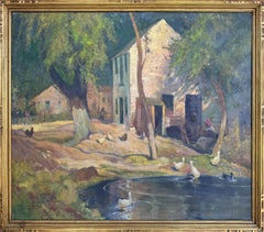 "Frawg Hollow, Virginia" Corwin Knapp Linson, Southern Country Landscape