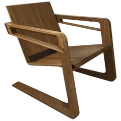 Cory Grosser 009 Airline Chair, After Famed 1934 Airline Chair by Kem Weber