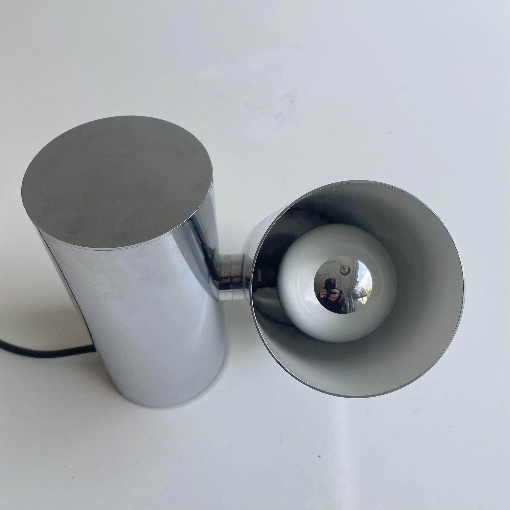 Cosack Chrome 70ies Desk Light en vente 4