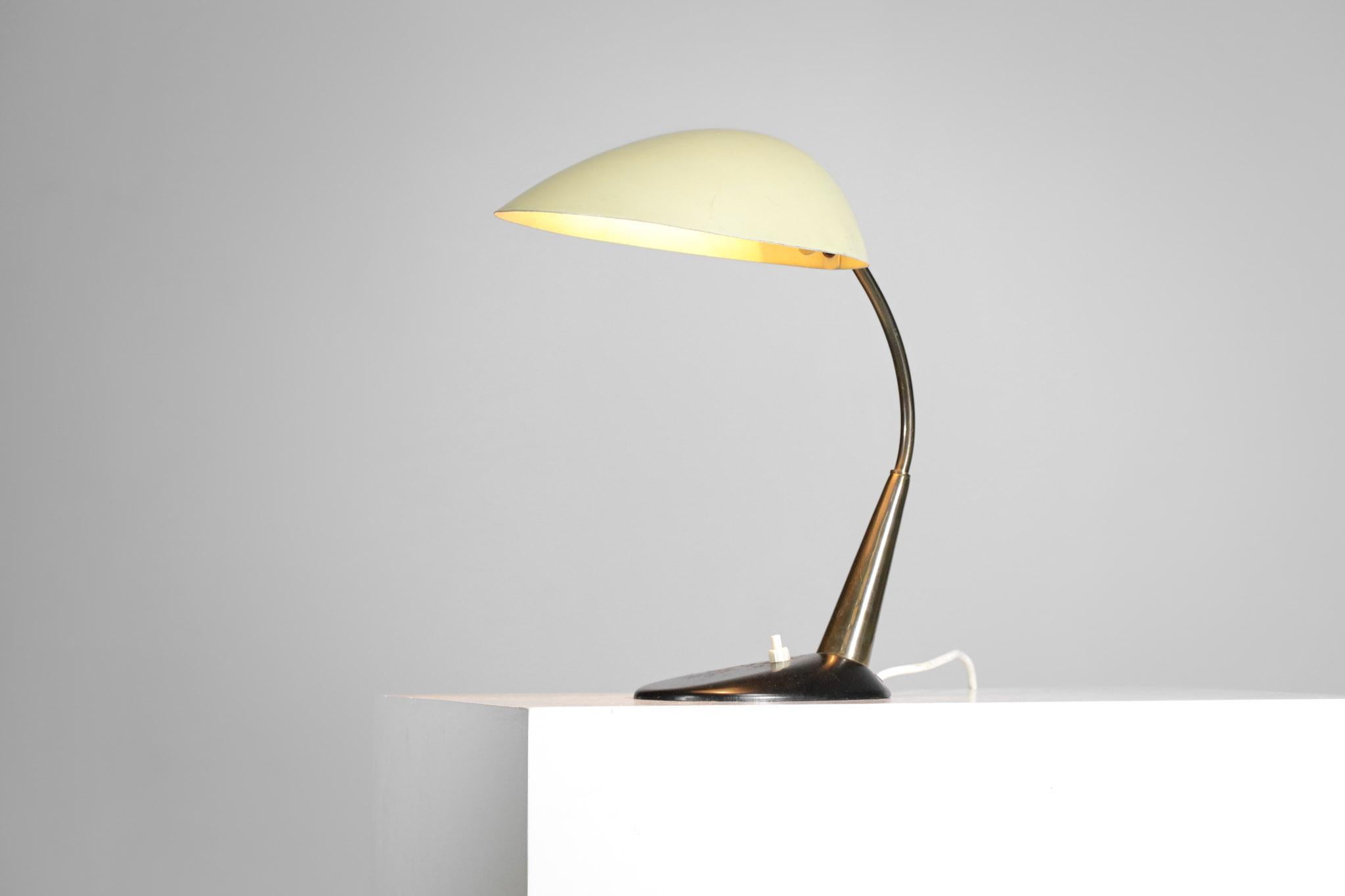 Cosack Leuchten Desk, Bedside or Table Lamp 50's Germany, F520 In Fair Condition For Sale In Ternay, Auvergne-Rhône-Alpes