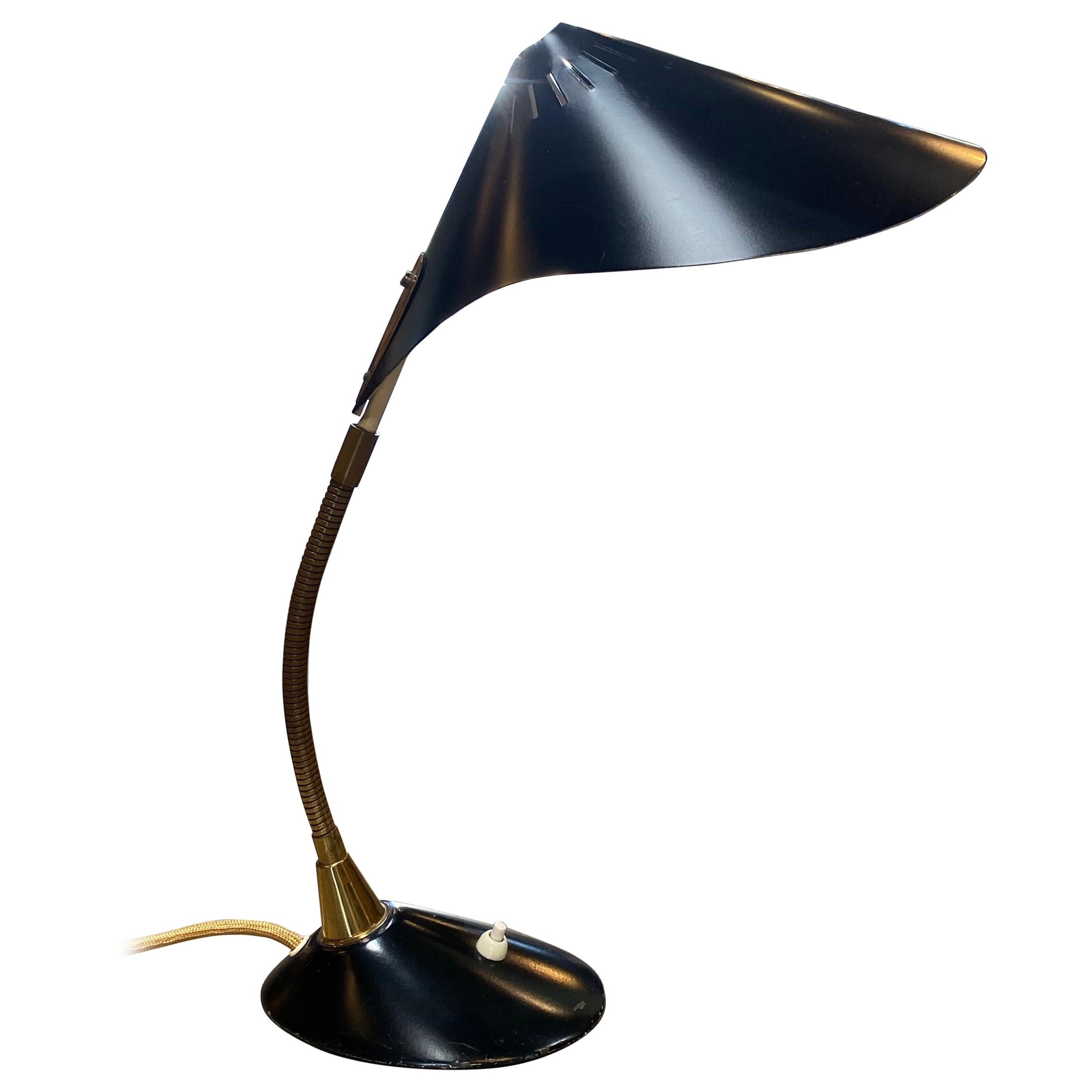 Cosack Table Lamp Brass Standard and Mouille Style, Germany, 1959