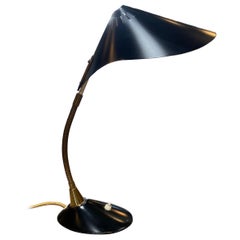 Vintage Cosack Table Lamp Brass Standard and Mouille Style, Germany, 1959