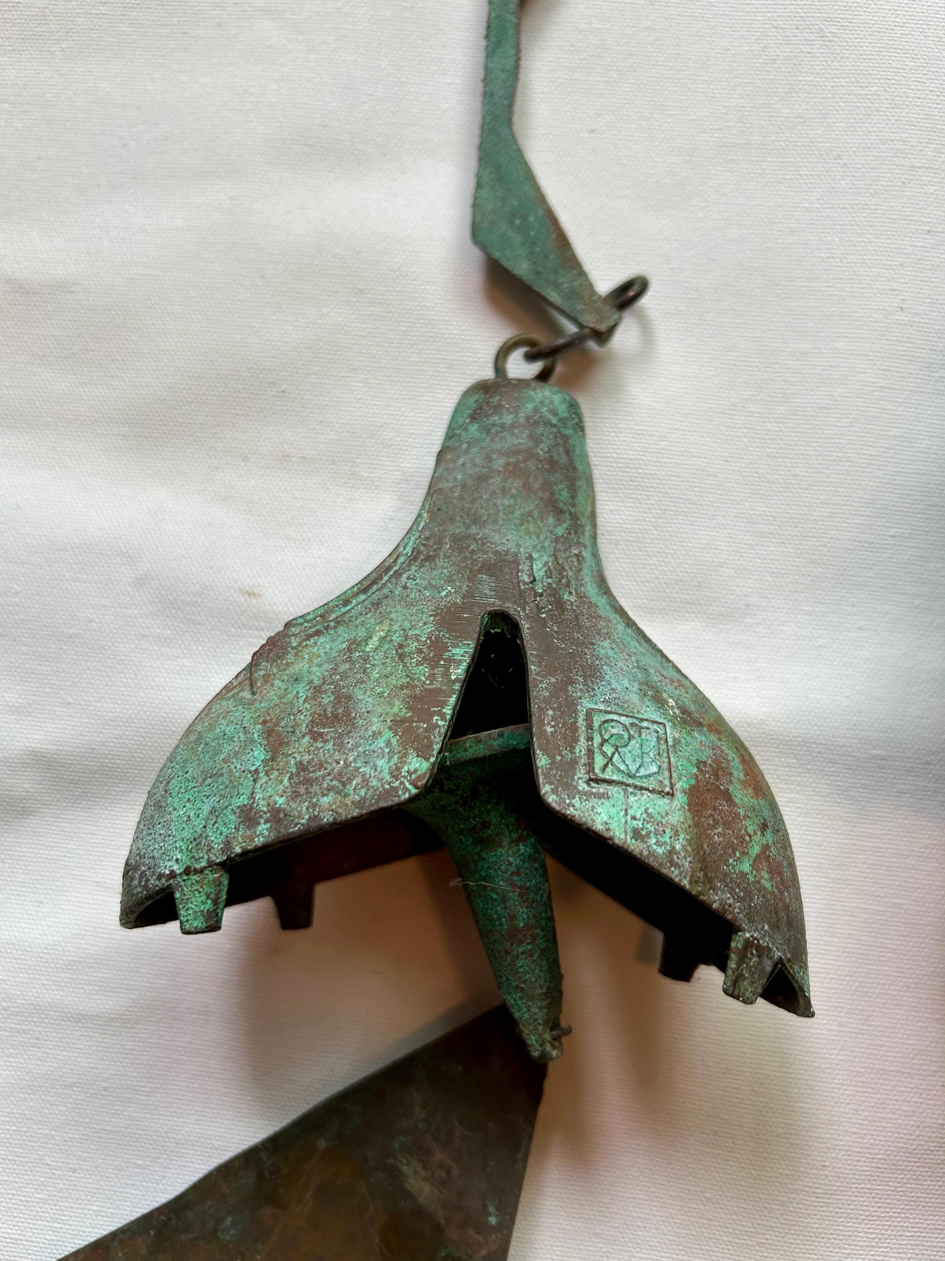 American Cosanti Bronze Bells Paolo Soleri  For Sale