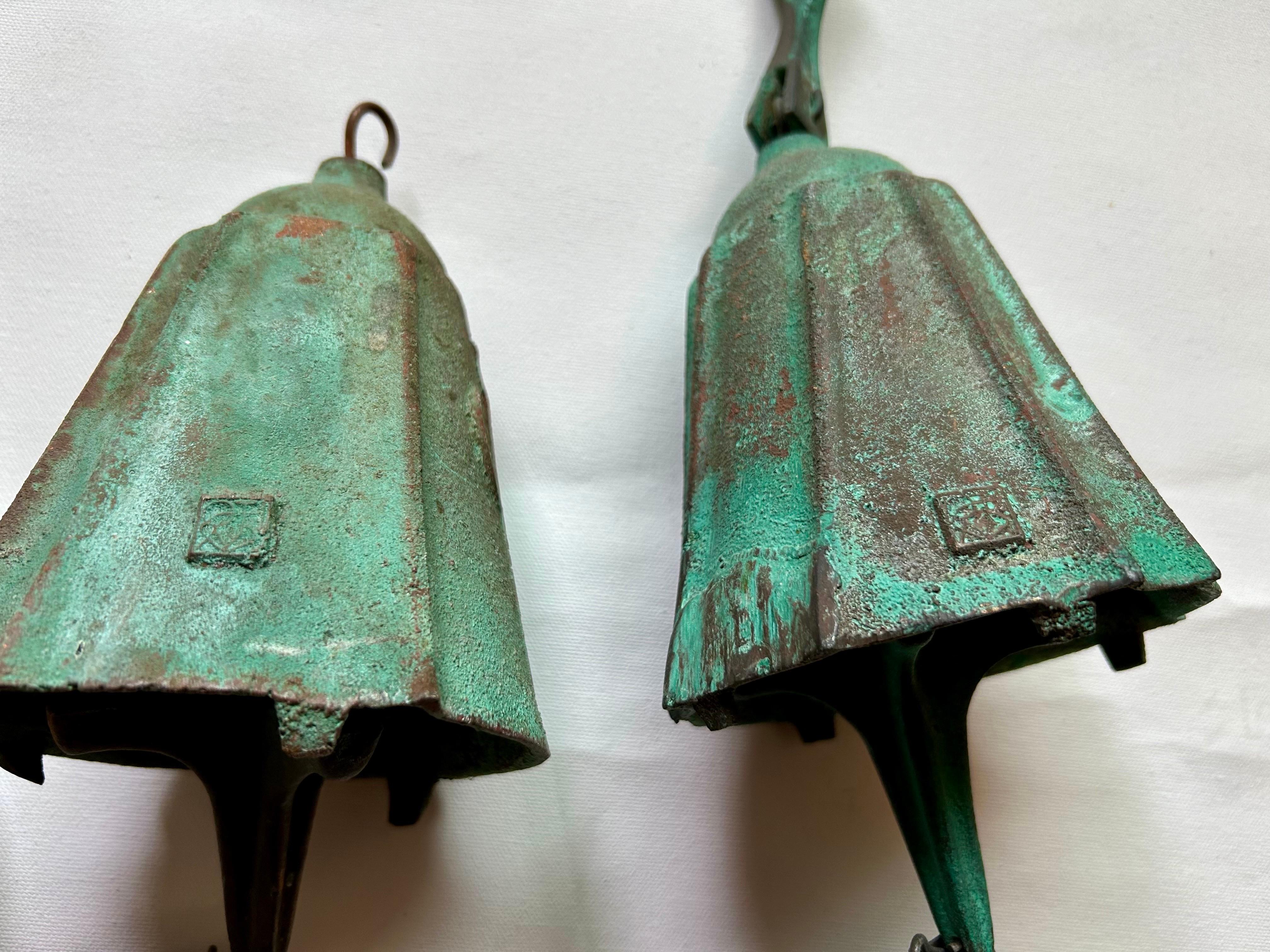 Cosanti Bronze Bells Paolo Soleri  In Good Condition For Sale In Los Angeles, CA