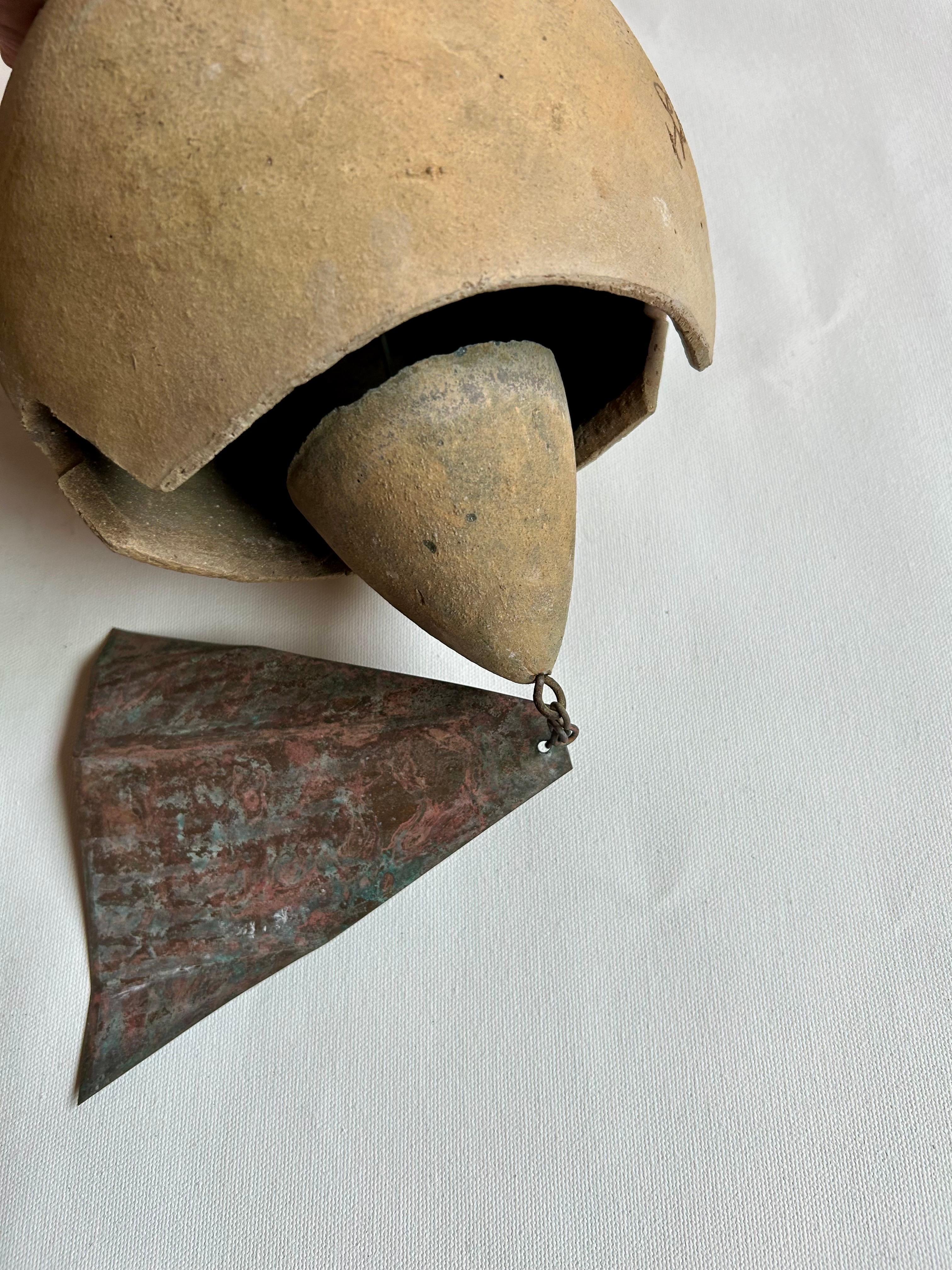 Cosanti Studio Pottery Glocke Paolo Soleri  im Zustand „Gut“ im Angebot in Los Angeles, CA