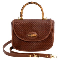 Cosci bag in woven leather