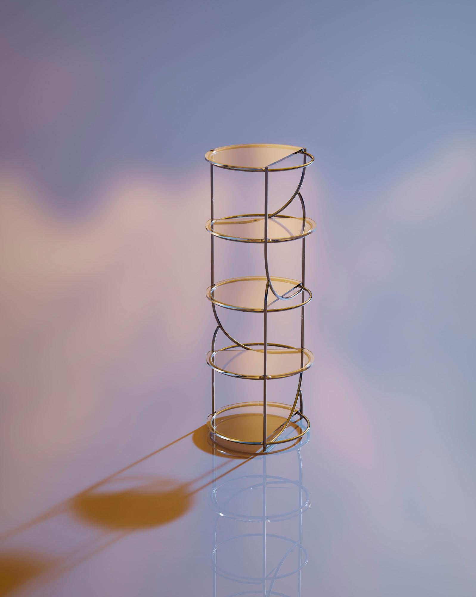 Cosette 110 Shelf by GIROTTI ENRICO For Sale 2