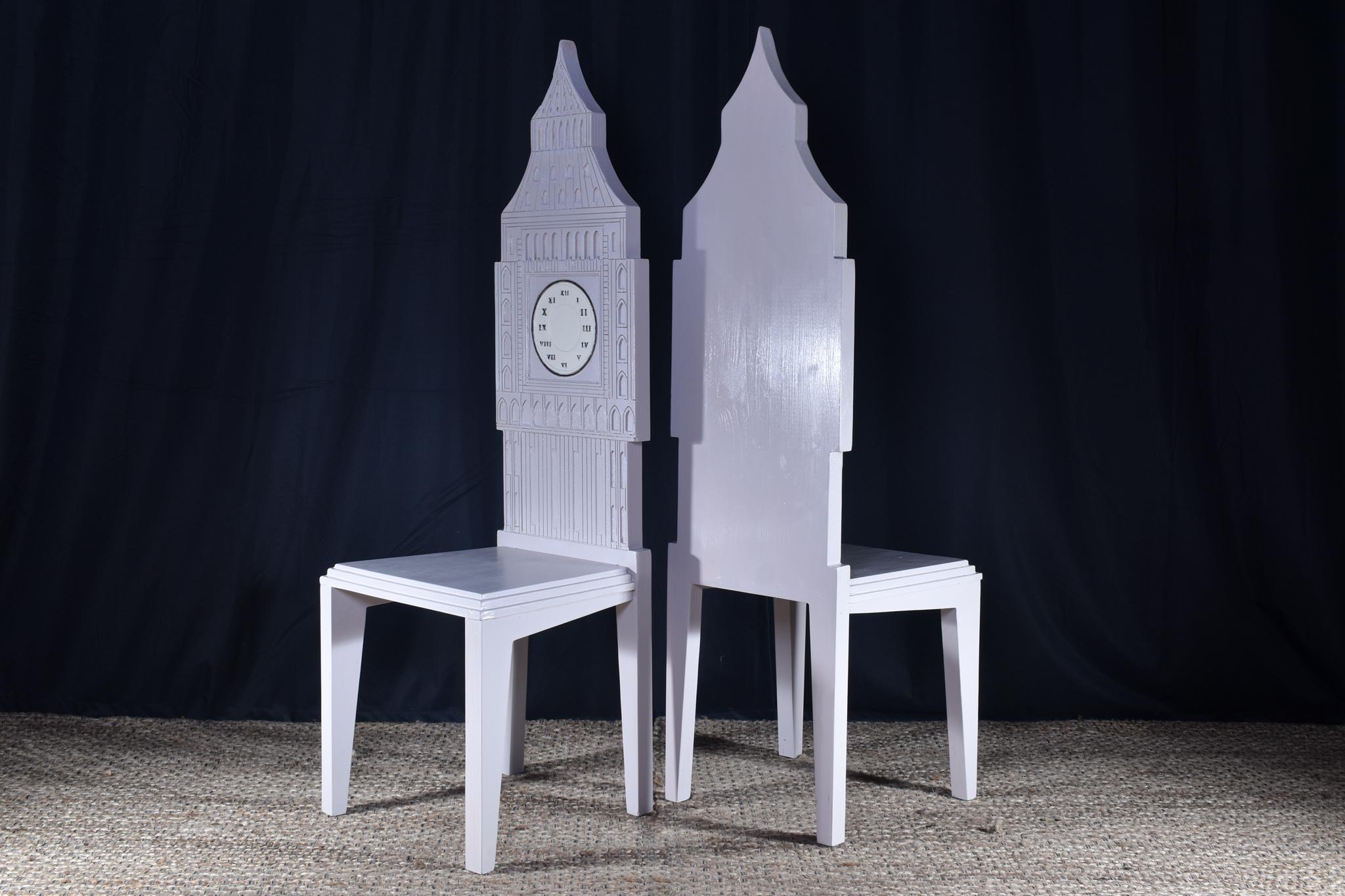 Hand-Crafted Cosimo De Vita Big Ben Chairs For Sale