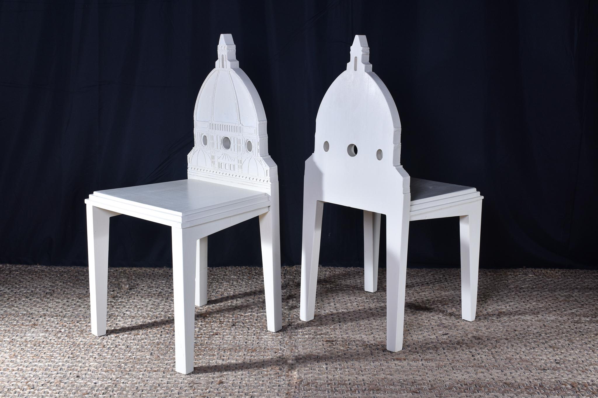 Contemporary Cosimo De Vita Santa Maria Duomo Chairs For Sale