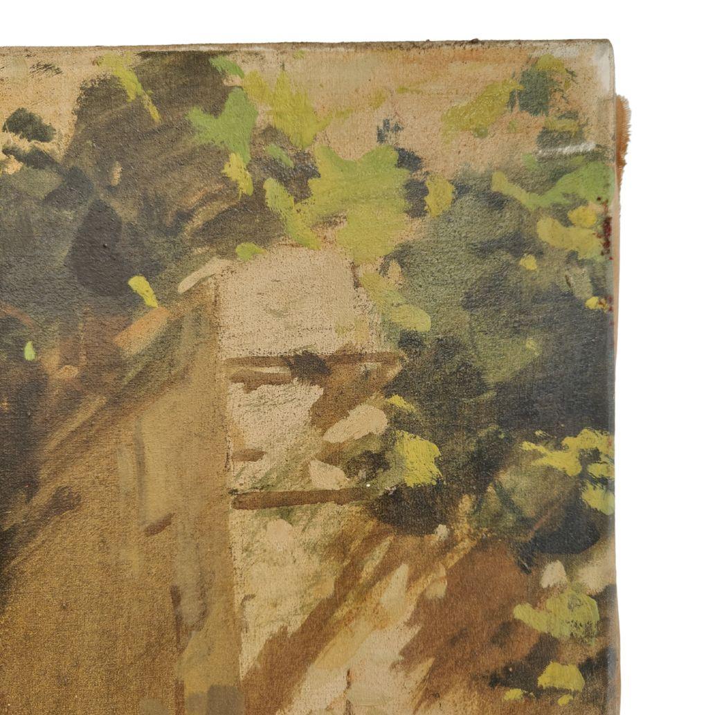 Cosimo Privato, Öl auf Leinwand, 