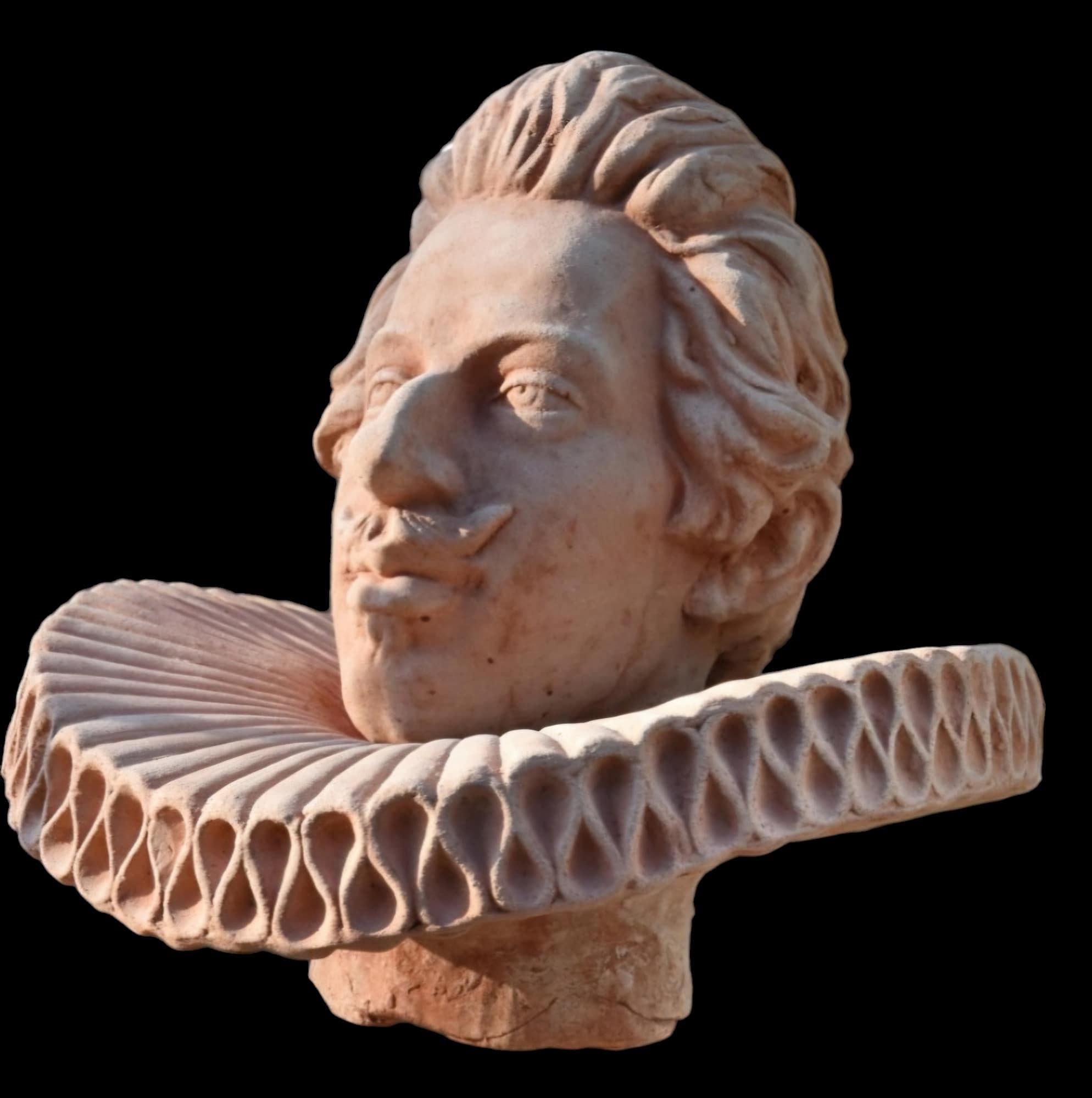 Terracotta COSIMO  TERRACOTTA HEAd in vendita