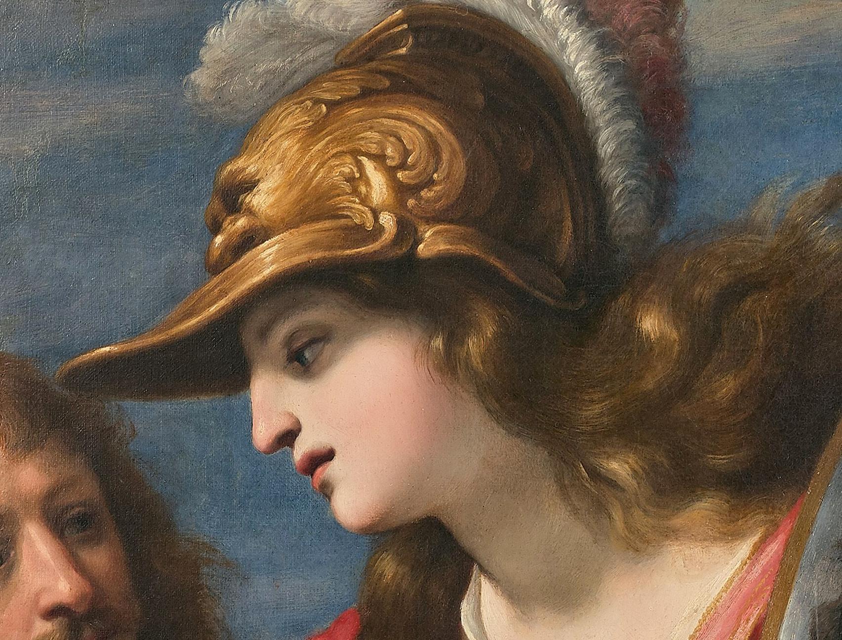 Cosimo Ulivelli (1625-1705) Lorenzo de Medici under the protection of Athena 1