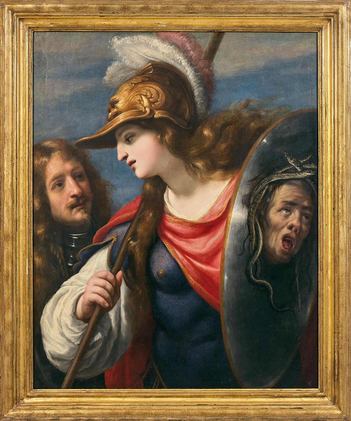 Cosimo Ulivelli (1625-1705) Lorenzo de Medici under the protection of Athena 2