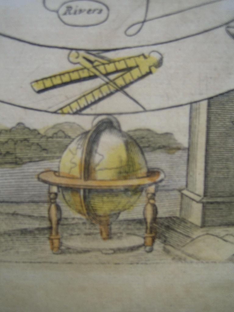 Fin du XVIIe siècle Cosmgraphie et astrologie, 1686 de Richard Blome, de la première édition en vente