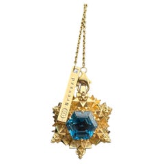 Cosmic 18K Gold Creation Pendant